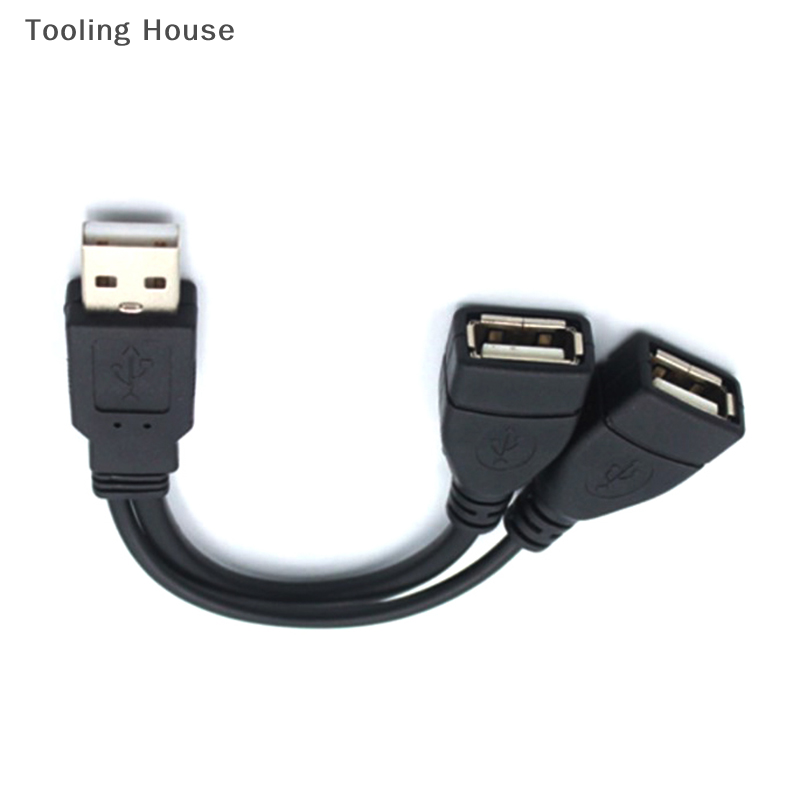 【NEW】 USB 2.0 Splitter Y cáp 1 Nam để 2 nữ mở rộng dây Power Adapter chuyển đổi cho PC xe truyền dữ liệu sạc cáp