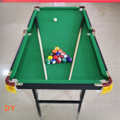 DY Mini Billiard Table Set for Kids with Adjustable Legs