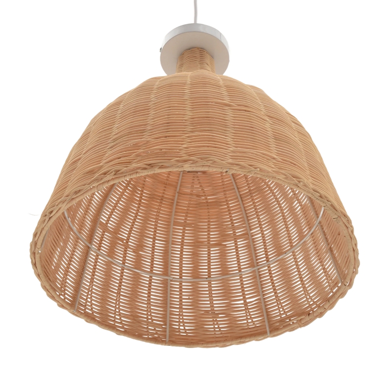 Rattan Lamp Pendant Light Vintage Hanging Lamp Shades E27 Living Room Dining Room Decor Cafe Restaur