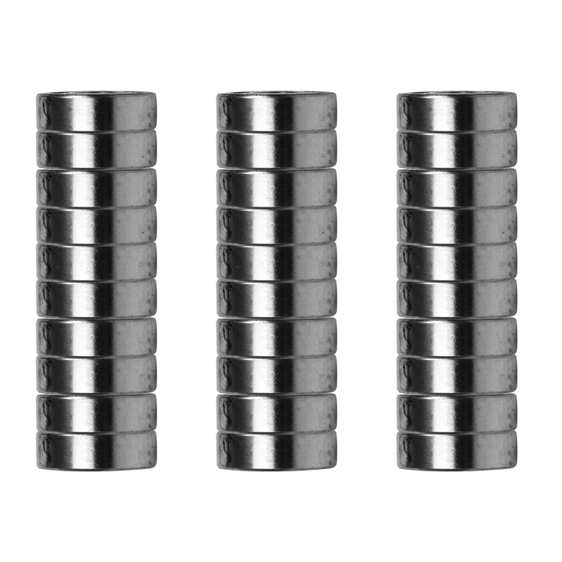 30Pcs Miniature Rubber Sealed Metal Shielded Metric Radial Ball Bearing Model: 607ZZ 7 x 19 x 6MM