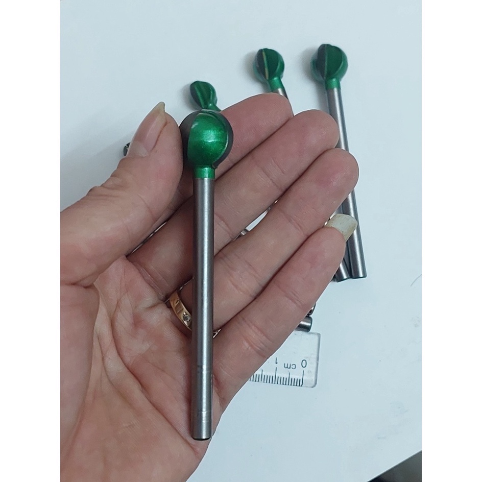 Mũi phá gỗ móc lũa quả đào tròn siêu dài 9cm mũi hợp kim siêu dài siêu bên - mũi hợp kim trục 6mm