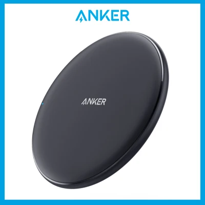 Anker PowerWave Pad, Compatible iPhone 11, 11 Pro, 11 Pro Max, Xs Max, XR, XS, X, 8, 8 Plus, AirPods Pro, 10W Fast-Charging Galaxy S20 S10 S9, Note 10 Note 9 Note 8 (No AC Adapter)