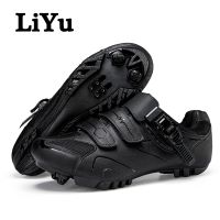 LiYu New Road Cycling Shoes & mtb Outdoor Cleats Bicycle Shoes Men and Women Roadbike Shoes Size 36-47 Casual Mountain Bike Shoes