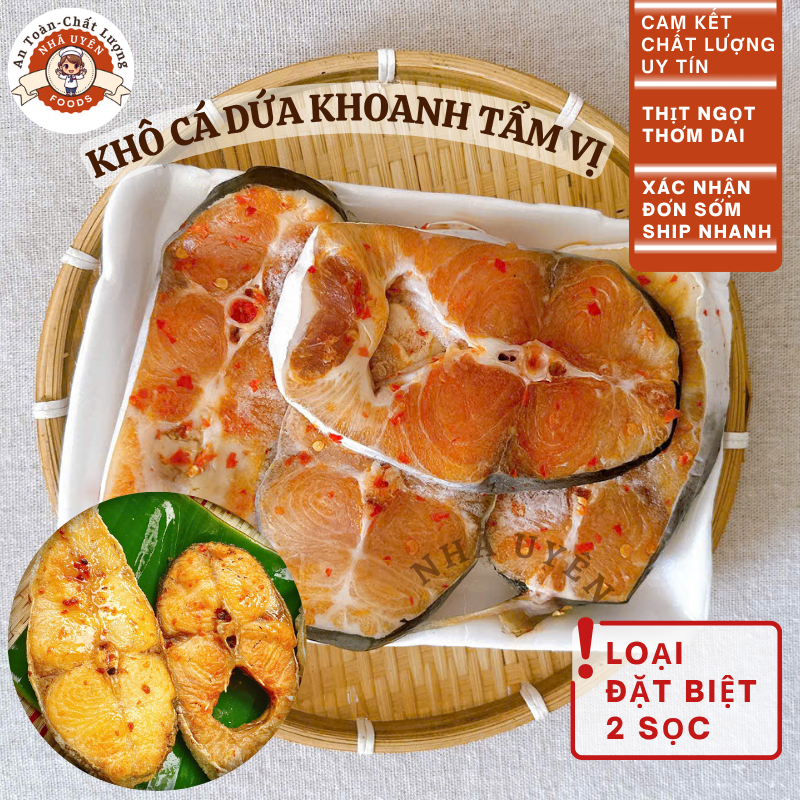 Hỏa tốc-giao miền Nam .Khô Cá Dứa 1 Nắng Cần Giờ Dạng Khoanh Chuẩn 2 Sọc,không mặn, thịt thơm dai ngọt đơn 800k tặng quà
