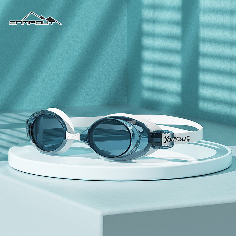 Kính bơi mạ điện trong suốt cho nam và nữ, kính bơi cận thị chống nước và chống sương mù mạ điện cho Kính bơi dành cho người lớn nam và nữ