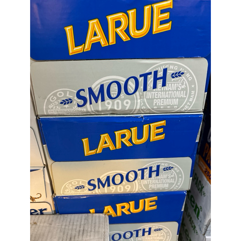 [ COMBO 2 THÙNG BIA] THÙNG 24 LON BIA LARUE SMOOTH 330ML