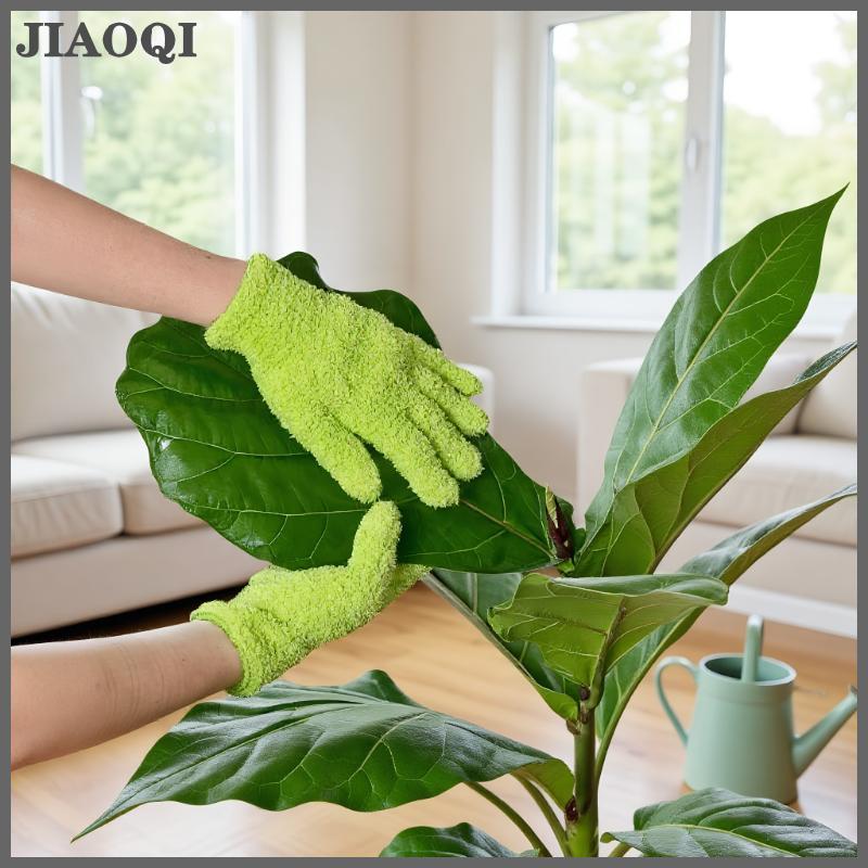 JIAOQI Sợi nhỏ bụi Găng Tay-căng ra & thoáng khí làm sạch găng tay, không thấm nước cho xe ô tô, thuyền, rvs, hồ bơi, nhà, nhà bếp