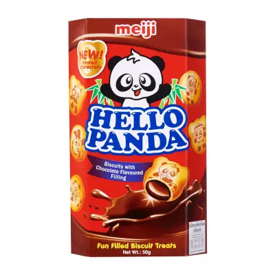 Meiji Hello Panda Biscuits with Chocolate Cream