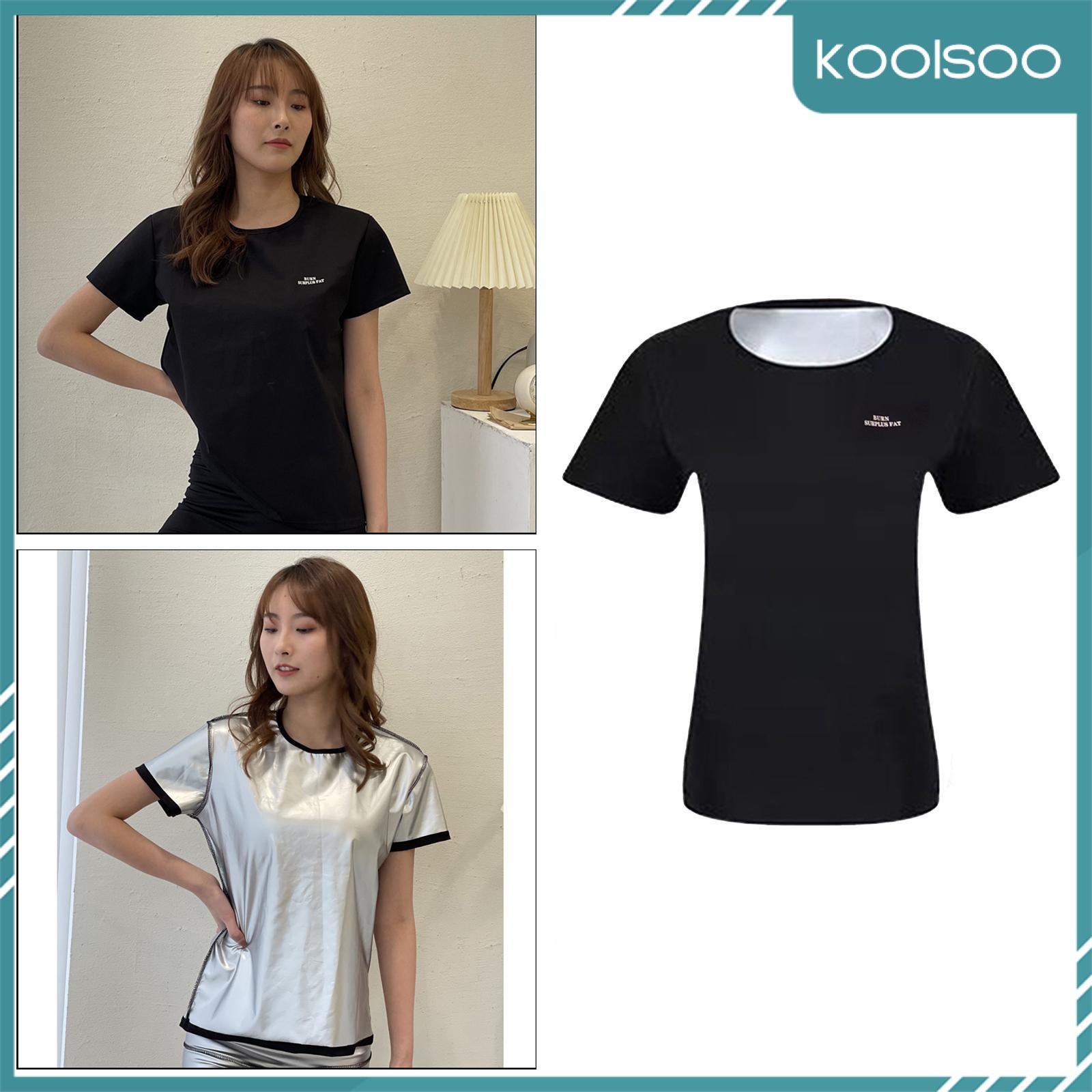 Koolsoo Áo xông hơi phụ nữ áo nỉ Gen phần eo mặc khi tập luyện Corset cơ thể
