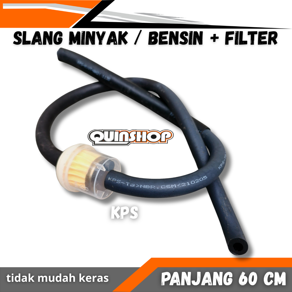 Kps Petrol Hose + Premium Quality Universal Filter Does Not Harden Easily Harga 15,000 rupiah*Gratis Ongkir
