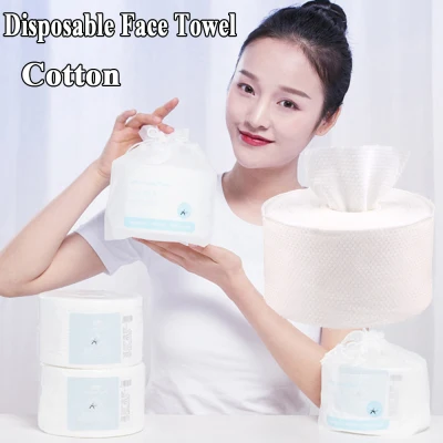 XUNJIE Travel 1 Roll Cleansing Makeup Wipes Skin Care Non-Woven Facial Tissue Cotton Pads Disposable Face Towels Paper Tissue