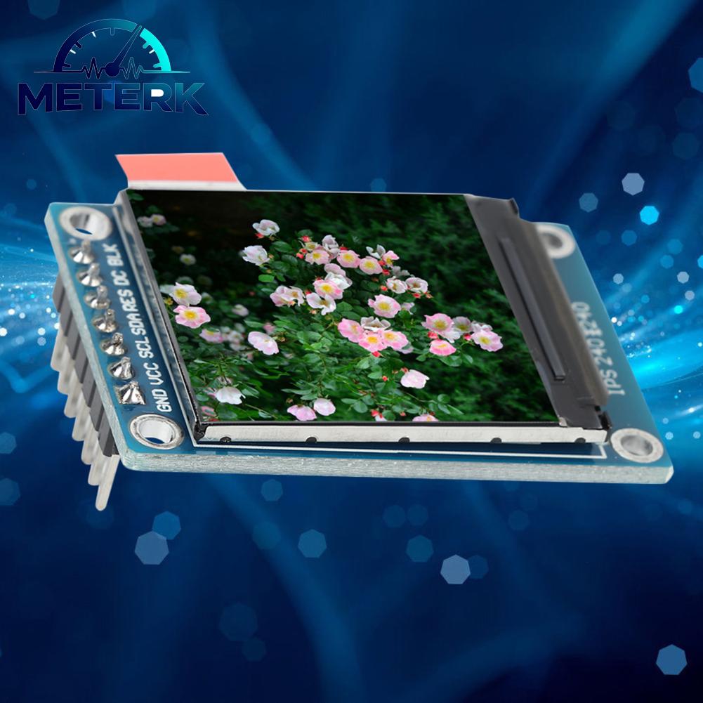 Meterk Mô-đun màn hình LCD màu IPS 1..3 inch 240x240 3.3V SPI ST7735 cho Arduino Giá 132,000 Đồng*Miễn phí vận chuyển
