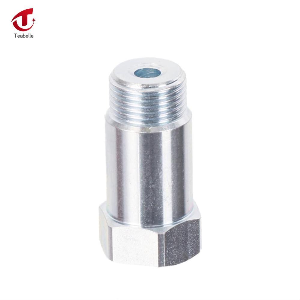 Teabelle M18x1.5 Xe O2 cảm biến oxy Spacer Kiểm Tra Ống Mở Rộng Bộ chuyển đổi Bộ mở rộng Cel Hho 45Mm Bung Kiểm Tra Ống Sửa Chữa kiểm tra ánh sáng động cơ phụ tùng ô tô