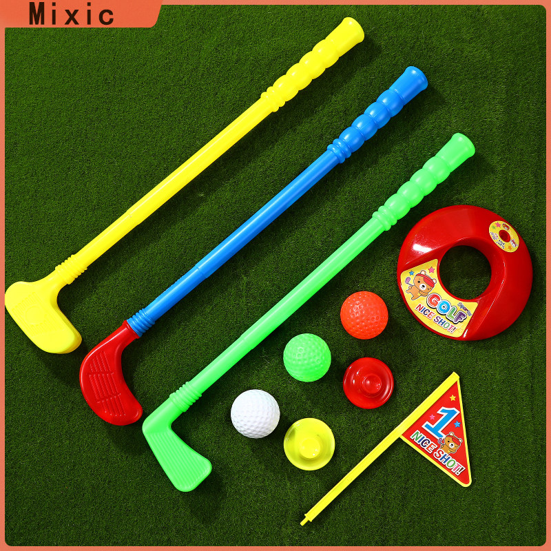 Mixic Bộ đồ chơi golf trẻ em hài hước bên ngoài bộ đồ chơi golf giáo dục sớm trẻ mới biết đi