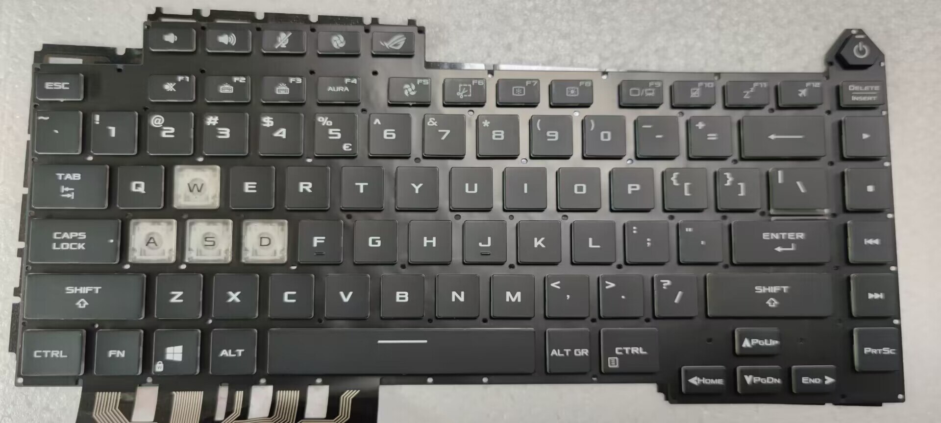 New For ASUS ROG 5R G513Q G513QY G513QM G533 US Backlit Keyboard 2021 Model ราคา 2,154 บาท*ส่งฟรี