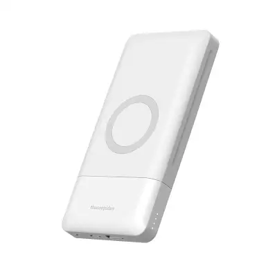 thecoopidea STACK 10000mAh PD + 10W Wireless Charging Powerbank - White