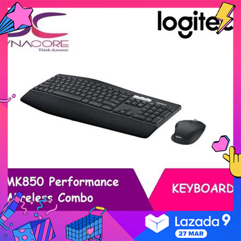 【FREE 32GB THUMBDRIVE】DYNACORE - Logitech MK850 Performance Wireless Keyboard and Mouse Combo Singapore