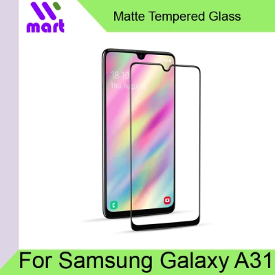 Samsung Galaxy A31 Matte Tempered Glass Screen Protector Full Screen