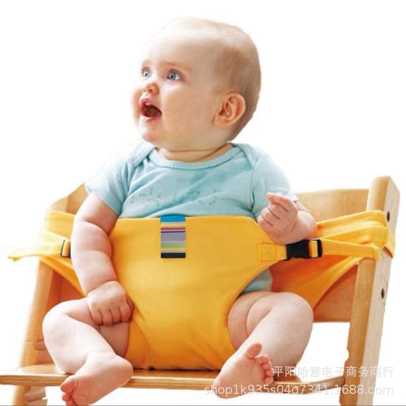 Portable child seat baby dining chair safety belt，Soft material caring for babies every day