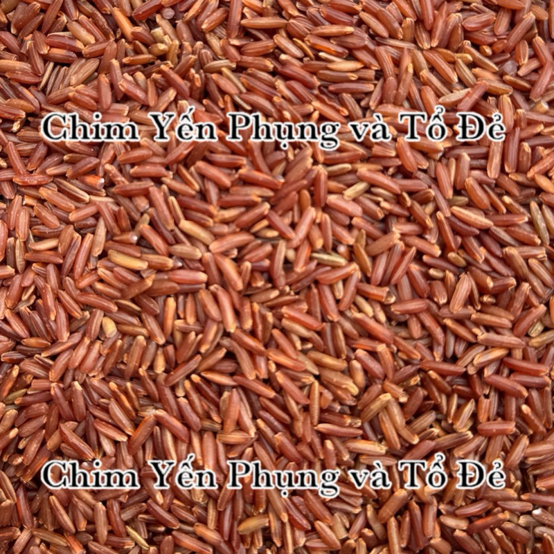 1kg gạo đỏ huyết rồng (gạo lứt huyết rồng) [hàng sẵn giao ngay]