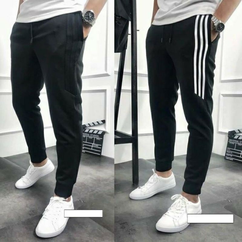  Quần 3 sọc  jogger thể thao nỉ nam nữ CAMAVINGA Quần thun dài nam 3 sọc thu đông 