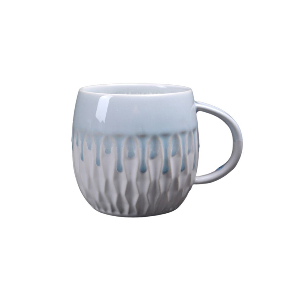 JIAOD Gốm sứ Cốc cà phê thay đổi lò nung Dung lượng lớn 600ml Cốc sữa Độc nhất An toàn cho lò vi sóng Cốc trà Văn phòng - 6