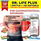 Dr Life Plus Acid Reflux & Stomach Aid - 100 Softgels