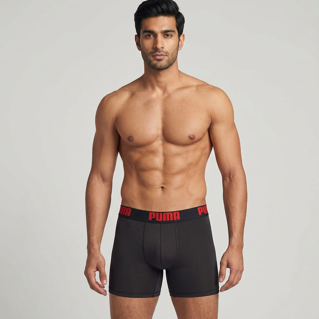 Boxer Trunks for Men & Boys – Pack of 1 Pack of 3 or Pack of 6 – Random Colors – M to XL