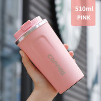 VIVOLILV แก้วเก็บอุณหภูมิ แก้วเก็บความเย็น 380ml/510ml แก้วกาแฟ สแตนเลส แก้วกาแฟร้อน แก้วสแตนเลส 304 เก็บได้ร้อน/เย็น Soqil_th