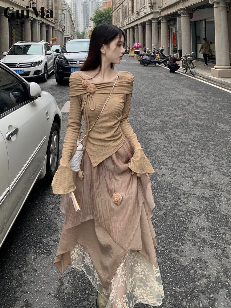 Áo thun guima, cổ thuyền, áo nữ, áo màu trơn đáy