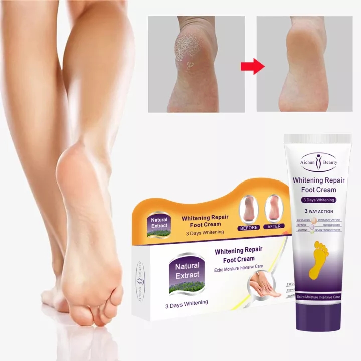 Kem dưỡng da chân hỗ trợ giảm nứt làm trắng và bảo vệ gót chân hiệu quả/foot care100ml