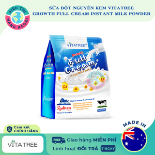 Sữa tươi nguyên kem dạng bột Vitatree từ Úc Growth Full Cream Instant Milk Powder 1kg (được bán bởi Siêu Thị Hàng Ngoại) thumbnail