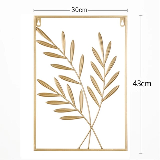 【Innovative】 Color Metal Crafts Wall Hanging Korean Indoor Home Living Room Bedroom Decorations European Modern Ornaments Art Aesthetic Decor