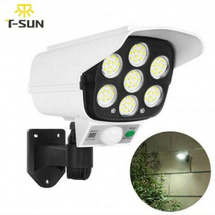 LZD Đèn Cảm Biến Năng Lượng Mặt Trời Ngụy Trang Camera CL-877A