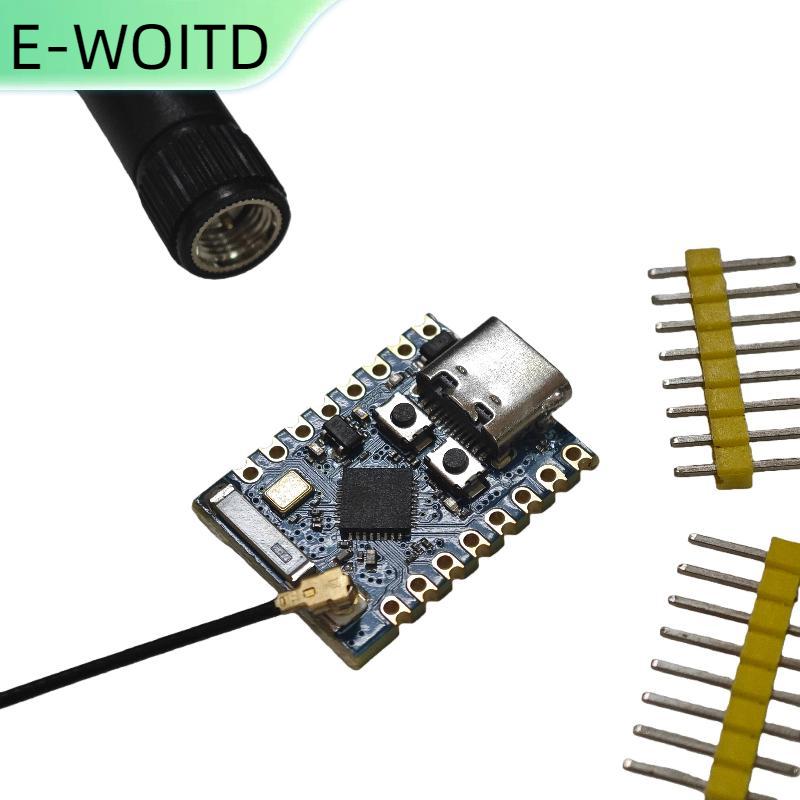【E-WOITD】 1ชุด ESESP32C3 Wi-Fi BT โมดูล P32ซุปเปอร์มินิบอร์ดพัฒนา ESP32-C3พร้อมเสาอากาศ WIFI 2.4G สำหรับ ESP-IDE Arduino IOT ราคา 103 บาท*ส่งฟรี