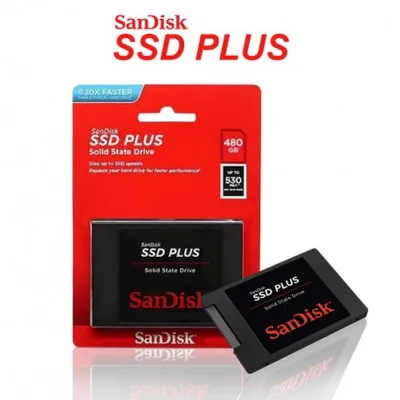 SanDisk SSD Plus Solid State Drive (2.5") 240GB/480GB with 3 Years SG Warranty
