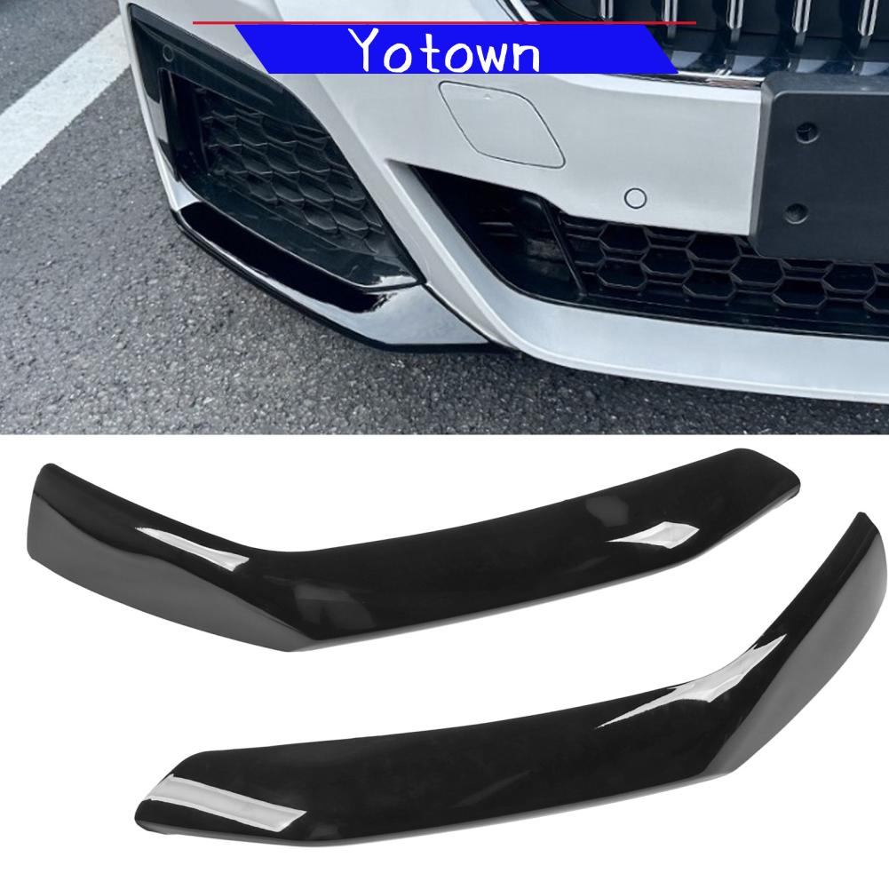 Yotown Trước Môi Bảo Vệ Xẻ Tà Trước Môi Cằm Bộ Chia Trái Phải Thời Trang Cho Bộ 5 G30 G31 LCI M thể Thao