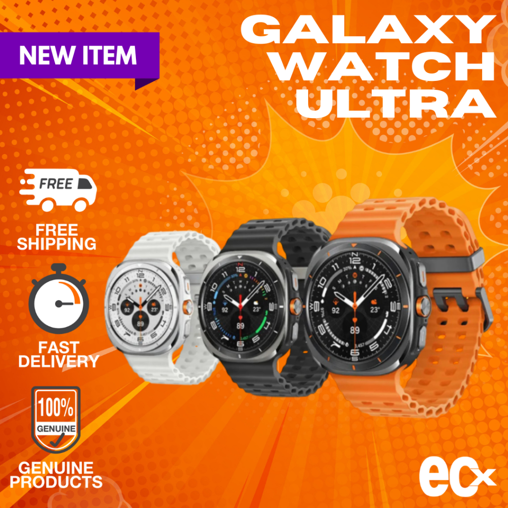 SAMSUNG Galaxy Watch Ultra LTE 47mm, Titanium Smartwatch, AI tracker 10 ATM Water Resistance