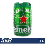 COD Heineken Original Beer Keg 5L Exp Jul 16, 2024