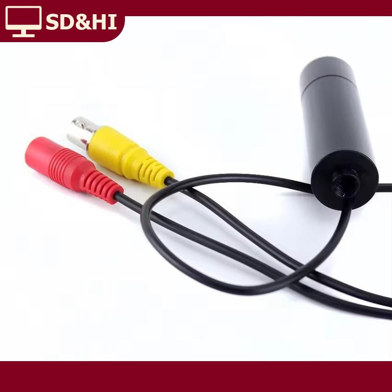 SD&HI กล้องวงจรปิดขนาดเล็กกันน้ำดีไซน์แบบอนาล็อกการเชื่อมต่อ BNC สำหรับการรักษาความปลอดภัยในบ้าน ราคา 495 บาท*ส่งฟรี