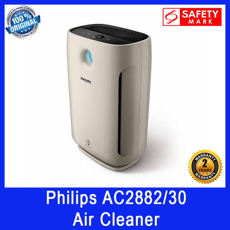 Philips AC2882/30 Air Cleaner. 3 Smart Presettings. Low Noise at Sleep Mode. Safety Mark Approved. 2 Year Warranty. Singapore