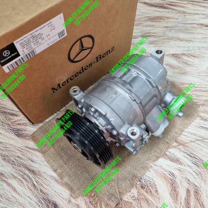 KOMPRESSOR AC MERCEDES M270 5PK W117 W156 W176 W246 CLA GLA A B 200 - DIVHARA SHOP Harga 9,820,000 rupiah*Gratis Ongkir