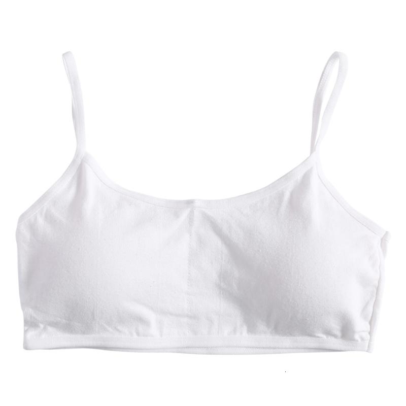 Girl Bra Teen Crop Top Underwear Vest Puberty Sport Training Bras Solid Color Streetwear Tube Top for Girl Birthday Gift - 6