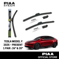 PIAA Si-Tech Silicone Wiper For Tesla Model Y 2025 ~ Present (26″ & 20″)