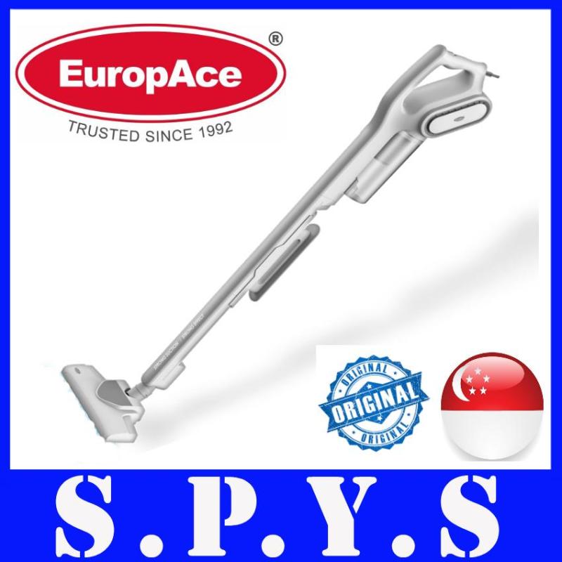EuropAce EHV-3600U Vacuum Cleaner Hand Held Stick Type. Cyclone Power. Powerful 600 watts Motor. 360 Degrees Angle Brush Head. Triple Filter. 2 In 1 (Stick Upright + Handheld). Silicon backrest design. Safety Mark Approved. 1 Year Warranty. Singapore