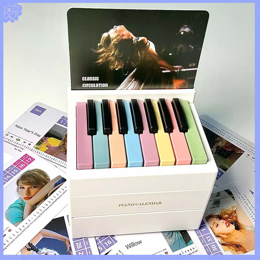 Lịch Piano Taylor Swift 2025 kèm bản nhạc, đàn piano đồ chơi, nhạc cụ-152c4c8b