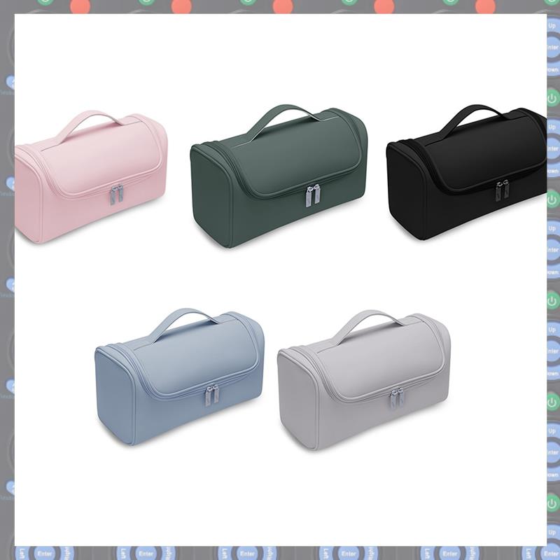 (WOMC) Portable Hidden Hook Hair Dryer Box, Anti-Slip Hairdressing Tool Bag, Waterproof Large-Capacity Storage Bag - 3