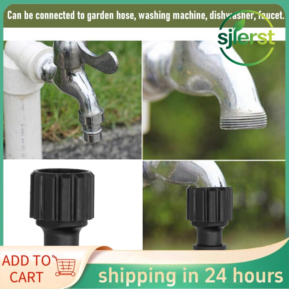 sjlerst Đầu nối núm vú bằng nhựa màu đen - Dễ sử dụng Thiết kế có ren chặt để kết nối an toàn