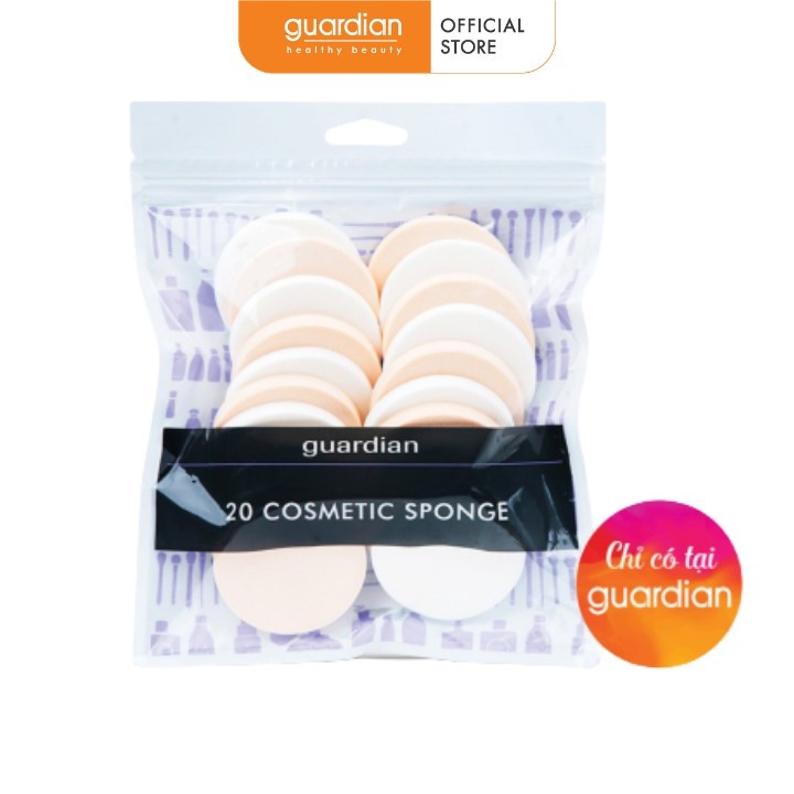 Bông Phấn Tròn Guardian 20 Cái