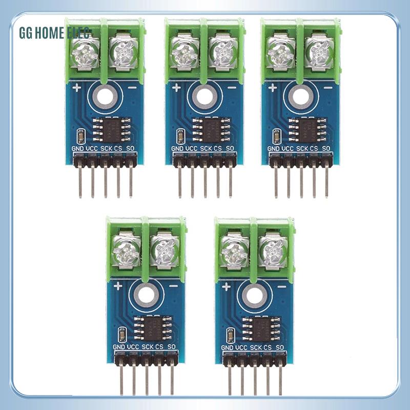 HOME ELEC-5PCS MAX6675 K Type Thermocouple Temperature Sensor Module for